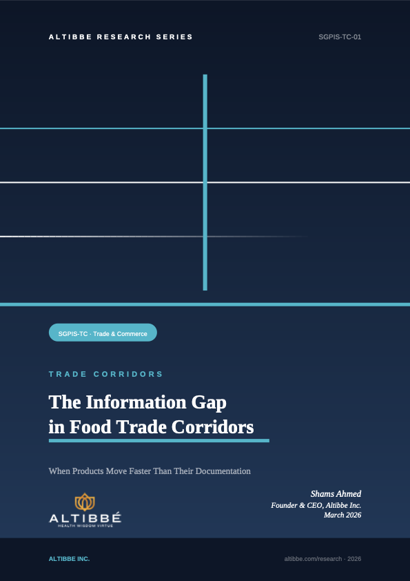 SGPIS-TC-01 cover — The Information Gap in Food Trade Corridors